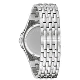 Bulova Men's Crystals Phantom Silver Stainless Steel Quartz Watch