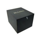 Bulova Men's Crystals Phantom Silver Stainless Steel Quartz Watch