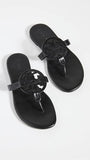 Tory Burch Women's Miller Thong Sandals, Perfect Black, 5 Medium US