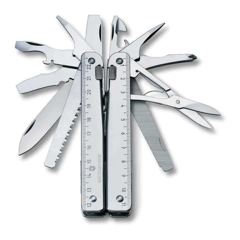 VNOX Victorinox 30327L Swiss Tool X in Leather Pouch