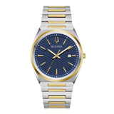 Bulova Mens Classic Quartz Two Tone Stainless Steel Watch