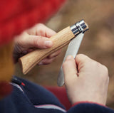 Opinel My First Opinel No.7 Box Set with Sheath - Stainless Steel Children’s Folding Pocket Knife with Safety Rounded Tip