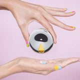 Alessi BM08 YoYo - Pill Box in 18/10 Stainless Steel and thermoplastic Resin