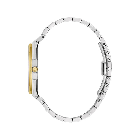 Bulova Mens Classic Quartz Two Tone Stainless Steel Watch