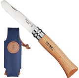 Opinel My First Opinel No.7 Box Set with Sheath - Stainless Steel Children’s Folding Pocket Knife with Safety Rounded Tip
