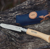 Opinel My First Opinel No.7 Box Set with Sheath - Stainless Steel Children’s Folding Pocket Knife with Safety Rounded Tip