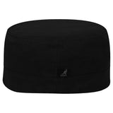 Kangol Cotton Twill Army Cap, Color: Black, Size: Small/Medium