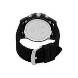 A|X Armani Exchange Men's Chronograph Black Silicone Watch