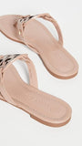 Tory Burch Women's Miller Thong Sandals, Light Makeup, Tan, 9 Medium US