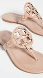 Tory Burch Women's Miller Thong Sandals, Light Makeup, Tan, 9.5 Medium US