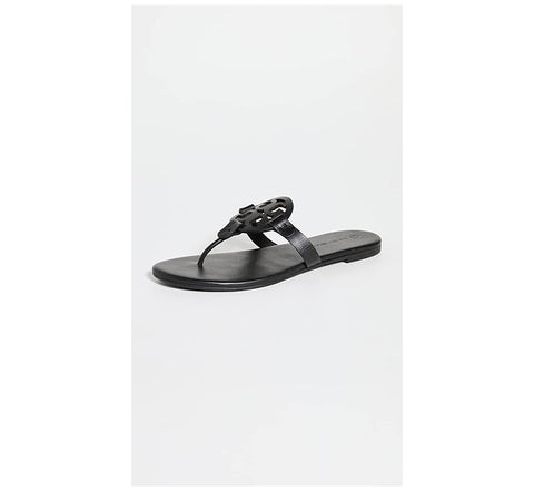 Tory Burch Women Miller Thong Sandals  Perfect Black  8.5 Medium US