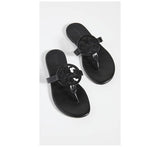 Tory Burch Women Miller Thong Sandals  Perfect Black  8.5 Medium US