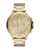 A|X Armani Exchange Men's Chronograph Gold-Tone