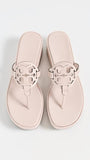 Tory Burch Women's Miller Wedges, Soft Pink, 10 Medium US