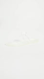 Tory Burch Women's Mini Miller Thong Flip Flops, Clear, 10 Medium US