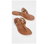 Tory Burch Women Miller Sandals  Vintage Vachetta  Brown  Tan  7 Medium US