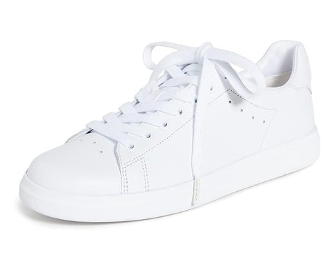 Tory Burch Women's Howell Court Sneakers, Titanium White/Titanium White, 9.5 Medium US