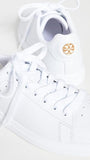 Tory Burch Women's Howell Court Sneakers, Titanium White/Titanium White, 9.5 Medium US