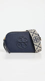 Tory Burch Women's Mini Miller Crossbody Bag, Tory Navy, Blue, One Size