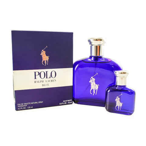 Ralph Lauren Polo Blue Cologne Gift Set for Men, 2 Pieces