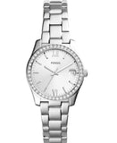 Fossil Scarlette Women's Sports Watch with Stainless Steel Bracelet or Genuine Leather Band