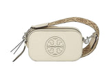 Tory Burch Women's Mini Miller Crossbody Bag, New Ivory, Off White, One Size
