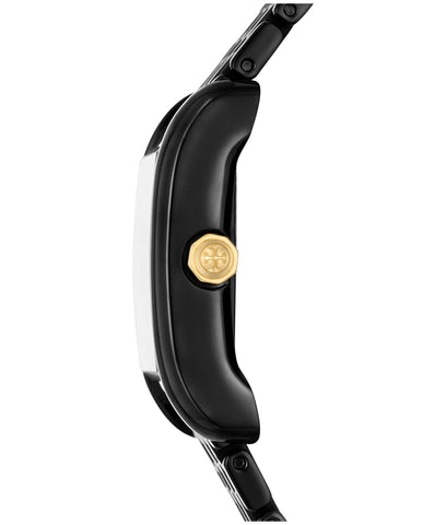 Tory Burch Women s Eleanor Black Stainless Steel Bracelet Watch