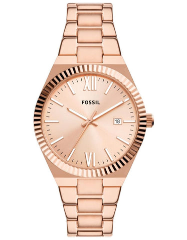 Fossil Scarlette Women's Sports Watch with Stainless Steel Bracelet or Genuine Leather Band