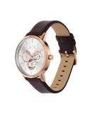 Armani Exchange Multifunction Watch for Men with Leather or Stainless Steel Band
