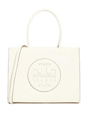 Tory Burch Women's Small Ella Bio Tote, Warm White, One Size