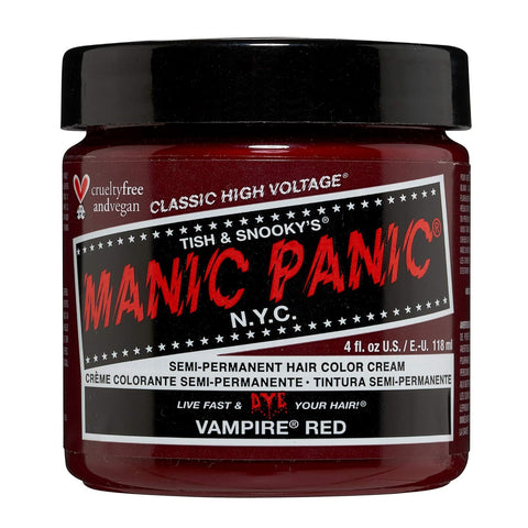 MANIC PANIC Classic Vampire Red Semi Permanent Hair Color