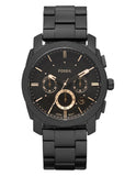 Fossil Machine Men's Watch with Stainless Steel or Leather Band, Chronograph or Analog Watch Display