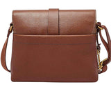 Fossil Kinley Small Crossbody Brown 2 One Size