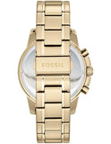 Fossil Dean Men's Dress Watch with Chronograph Display and Stainless Steel Bracelet Band