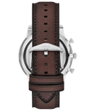 Fossil Men's Neutra Chronograph Brown Leather Watch