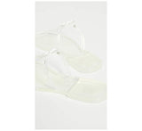 Tory Burch Women Mini Miller Thong Flip Flops  Clear  8 Medium US