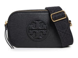 Tory Burch Women's Miller Mini Crossbody Bag, Black, One Size