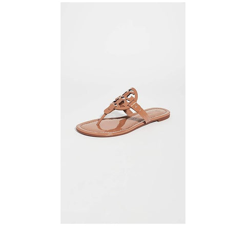 Tory Burch Women Miller Thong Sandals  Tan  9.5 Medium US