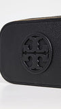 Tory Burch Women's Miller Mini Crossbody Bag, Black, One Size