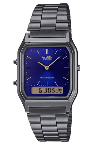 Casio AQ-230GG-2A, Men's Watch, Analog-Digital, Vintage Blue Dial