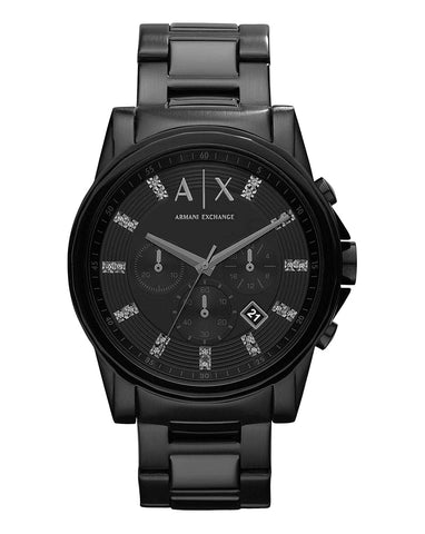 AX Armani Exchange Chronograph Watch for Men with Leather, Stainless Steel or Silicone Band