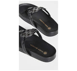 Tory Burch Women Miller Cloud Sandals  Perfect Black  9 Medium US