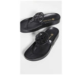 Tory Burch Women Miller Cloud Sandals  Perfect Black  9 Medium US