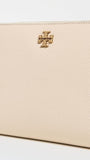Tory Burch Women's Mercer Pebbled Wallet Crossbody, New Cream, Off White, One Size