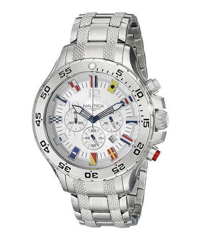 Nautica Men's N20503G NST Stainless Steel Watch