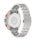 Nautica Men's Tin Can Bay Chrono Stainless Steel