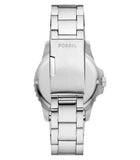 Fossil Men's Blue Quartz Stainless Steel Three-Hand Watch