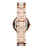 Fossil Women's Virginia Quartz Stainless Steel and Acetate Three-Hand Watch