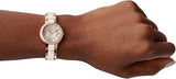 Fossil Women's Virginia Quartz Stainless Steel and Acetate Three-Hand Watch