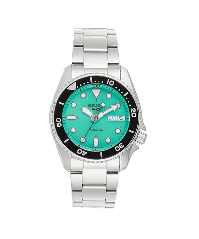 Seiko SRPK33K1, Men's Watch, 5 Sports, Automatic, Green Dial